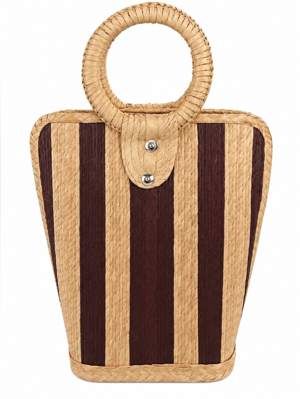 Raiz Artesanal Woven Striped Bag